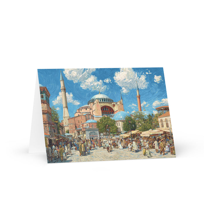 Haghia Sophia Greeting card